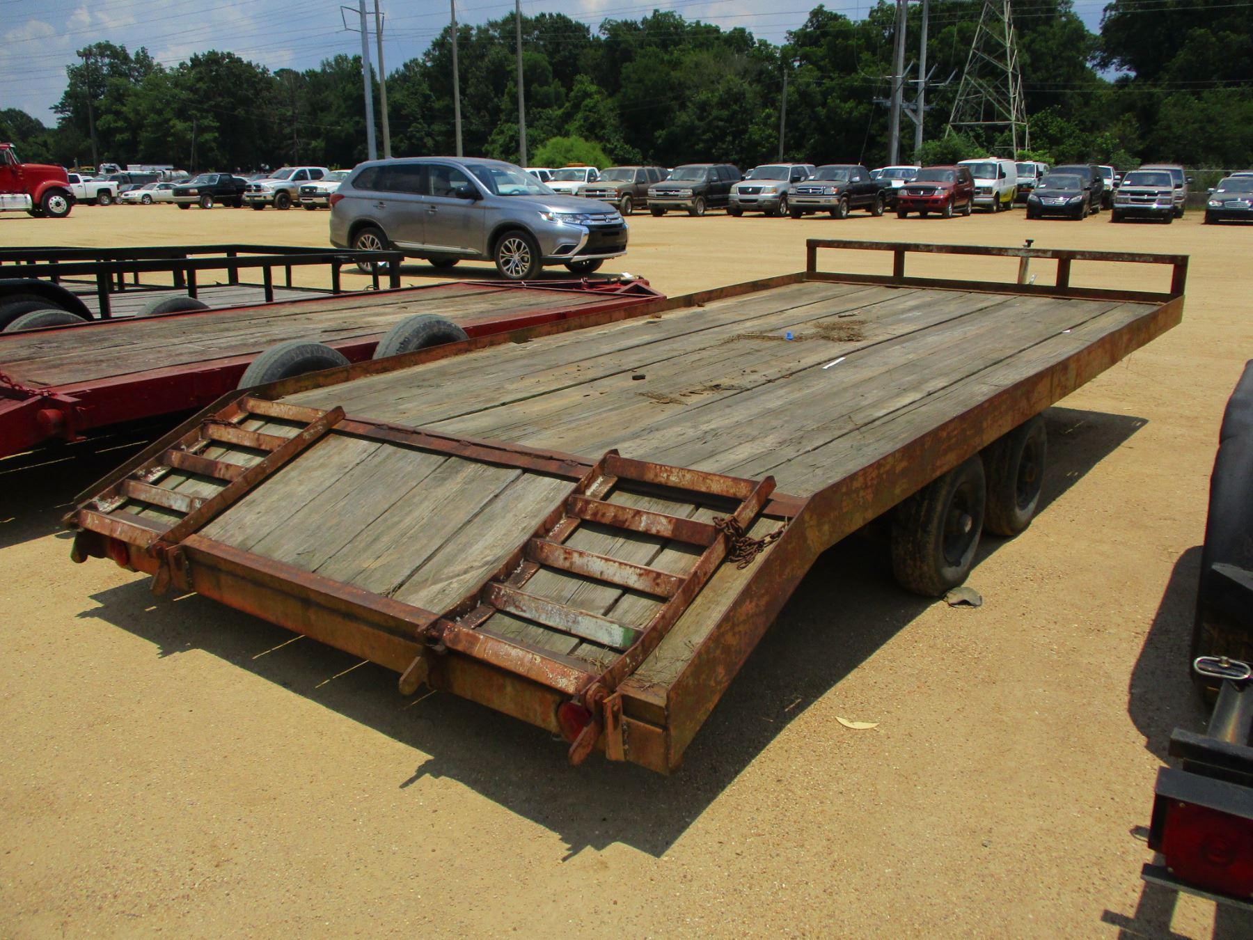 UTILITY TRAILER, - T/A, 7'-6