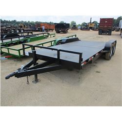 TAG TRAILER, - T/A, ELECTRIC BRAKE, 2' DOVE TAIL, LT235/85R16 TIRES