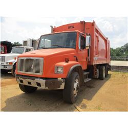2003 FREIGHTLINER FL80 GARBAGE TRUCK, VIN/SN:1FYHBXAK03HL95345 - T/A, CAT DIESEL ENGINE, A/T, HEIL 2