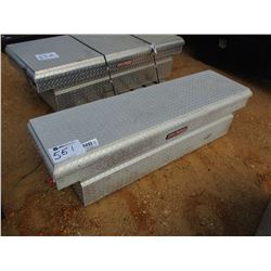 ABOVE BED ALUMINUM TOOL BOX