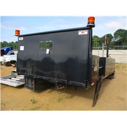 OX BODIES REEL BED W/HYD LIFT, TOOL BOXES