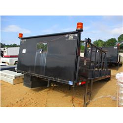 OX BODIES REEL BED W/HYD LIFT, TOOL BOXES