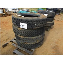 (4) 24.5 LOW PRO TIRES