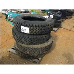 (4) 24.5 LOW PRO TIRES