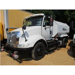 2009 INTERNATIONAL 8600 WATER TRUCK, VIN/SN:1HSHWAHN69J122433 - S/A, IHC DIESEL ENGINE, 10 SPEED TRA