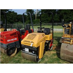 2018 FURD FYL-880 ROLLER, VIN/SN:8224 - TANDEM, VIBRATORY, 32" SMOOTH DRUMS, ROLL BAR, METER READING