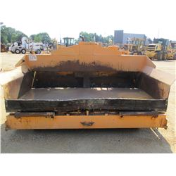 LEEBOY 1000T PAVER, VIN/SN:14827 - DIESEL ENGINE, CRAWLER, ADJUSTABLE SCREED, METER READING 2,942 HO