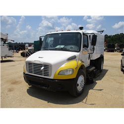 2005 FREIGHTLINER MW SWEEPER TRUCK, VIN/SN:1FVACXCS5SHV37834 - S/A, MERCEDES BENZ DIESEL ENGINE, A/T