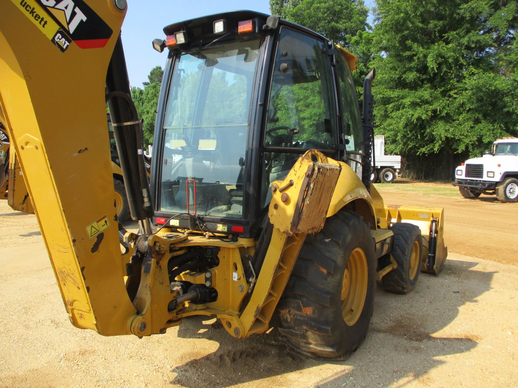 2012 CAT 430F LOADER BACKHOE, VIN/SNRDF00261 4X4, ESTICK, MP BUCKET