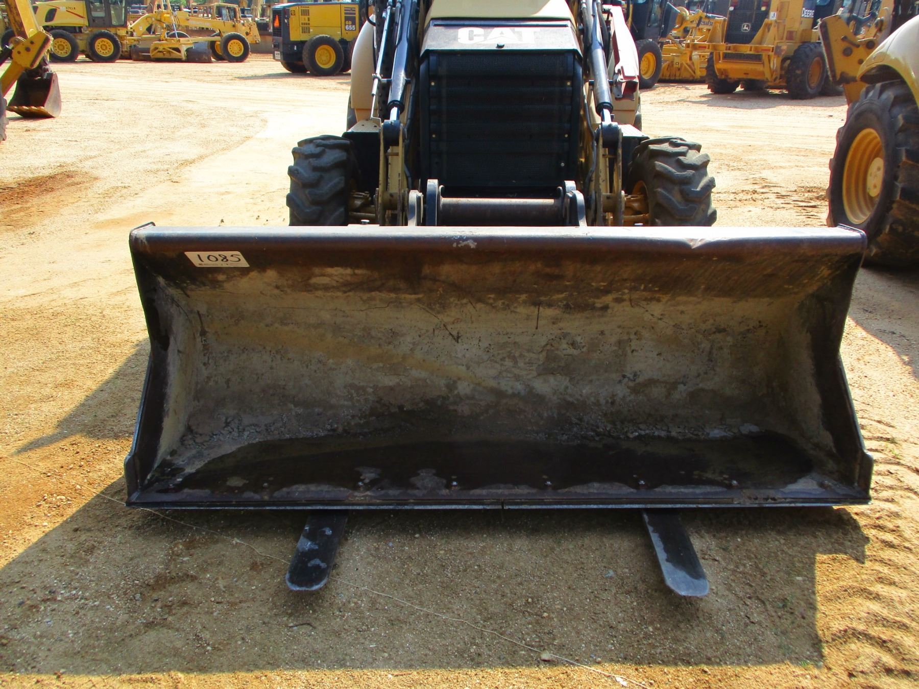 CAT 420F IT LOADER BACKHOE, VIN/SNJWJ00483 E STICK, QUICK COUPLER