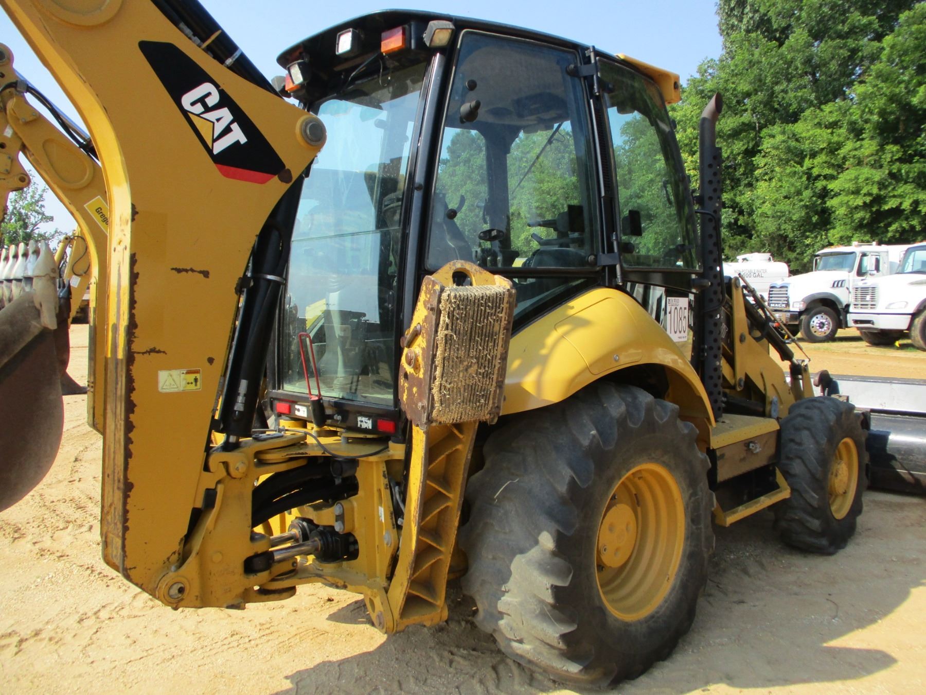 CAT 420F IT LOADER BACKHOE, VIN/SNJWJ00483 E STICK, QUICK COUPLER