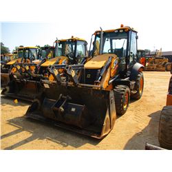 2015 JCB 3CX LOADER BACKHOE, VIN/SN:2273350 - 4X4, E STICK, QUICK COUPLER, MP BUCKET, FORKS, 24" HOE