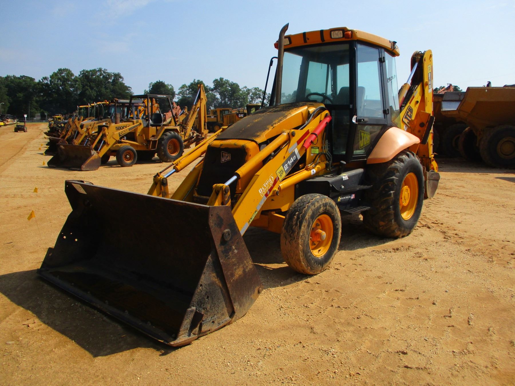 2005 JCB 214E LOADER BACKHOE, VIN/SN905863 ESTICK, MP BUCKET, 24