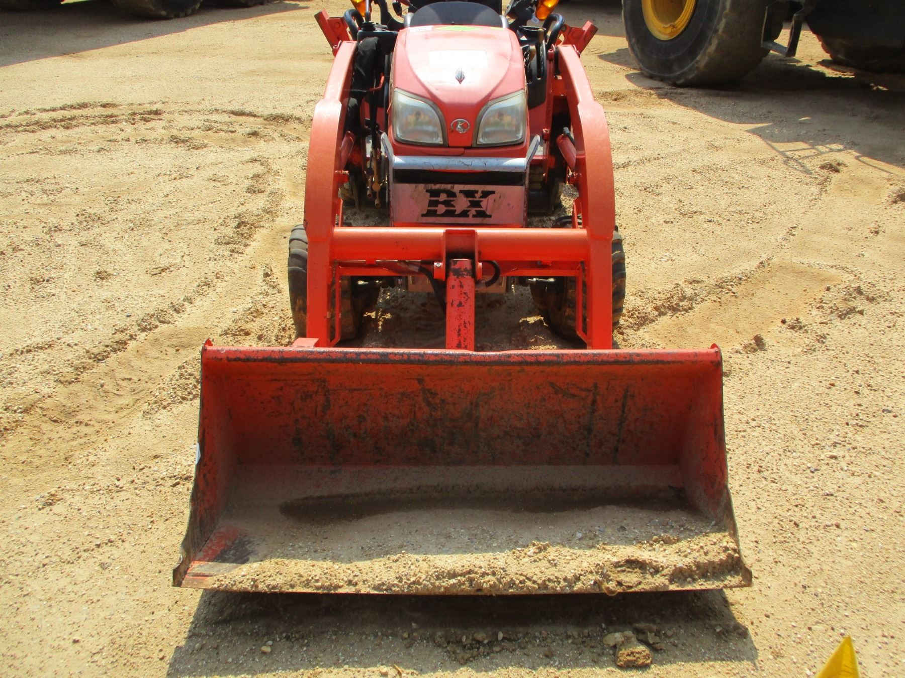 KUBOTA BX25D LOADER BACKHOE, VIN/SN63200 4X4, GP BUCKET, 10" HOE
