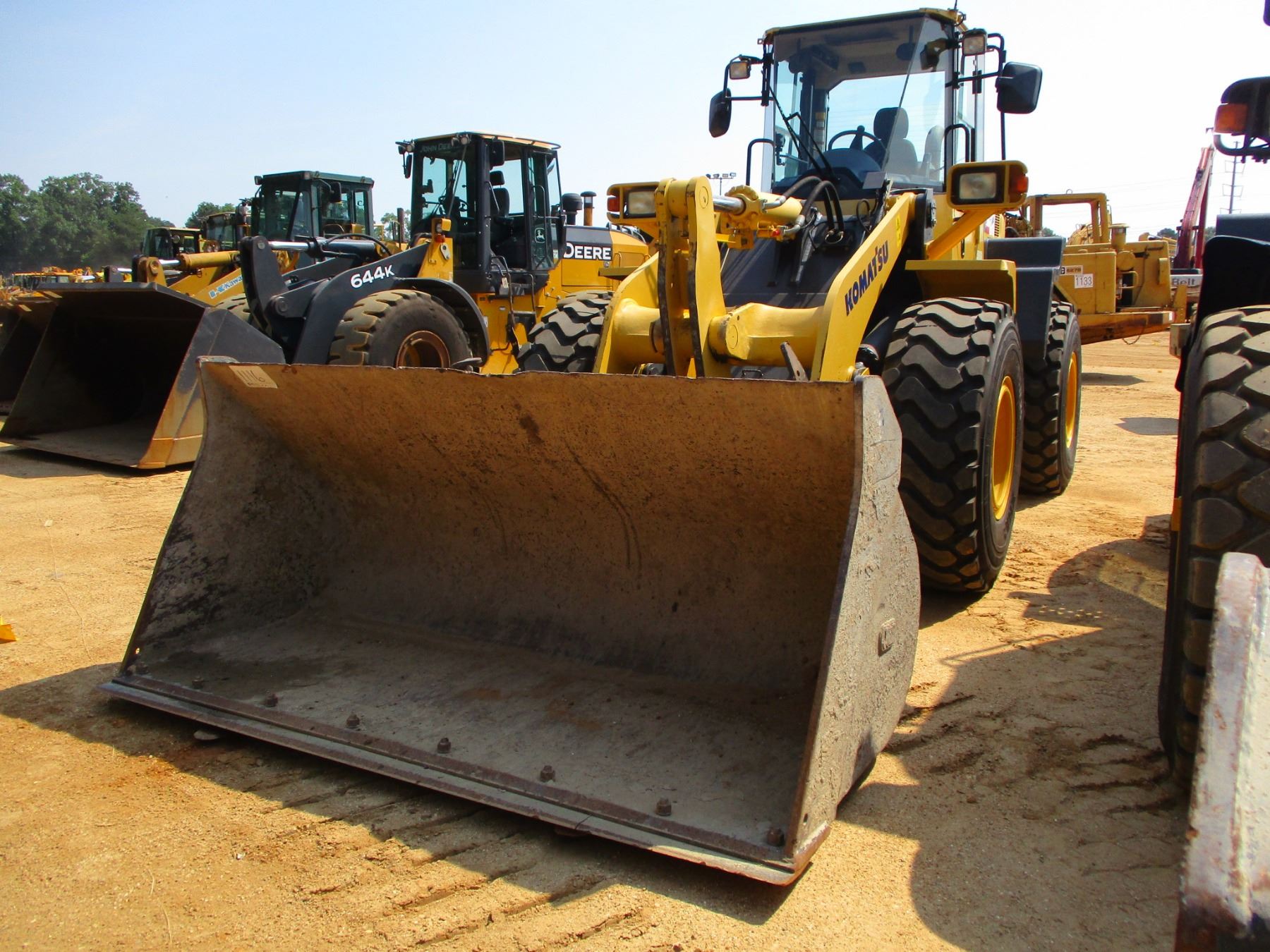 2013 KOMATSU WA3206 WHEEL LOADER, VIN/SN71361 QUICK COUPLER, GP