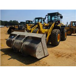2014 KOMATSU WA320-7 WHEEL LOADER, VIN/SN:A36269 - QUICK COUPLER, GP BUCKET, FORKS, RIDE CONTROL, RE