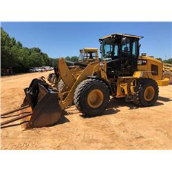 2015 CAT 924K WHEEL LOADER, VIN/SN:PWR04262 - QUICK COUPLER, GP BUCKET, FORKS, RIDE CONTROL, THIRD V