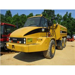 2005 CAT 725 WATER TRUCK, VIN/SN:BIL00118 - 2017 G6000 WATER TANK W/REAR & INTERMEDIATE DISCHARGE, 2