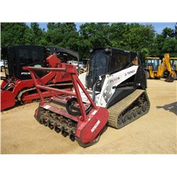 2011 TEREX PT-100G SKID STEER LOADER, VIN/SN:DTN00201 - CRAWLER, HIGH FLOW, FECON MULCH HEAD, ECAB W