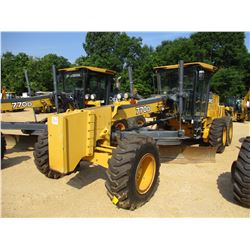 2008 JOHN DEERE 770D MOTOR GRADER, VIN/SN:621117 - 14' MOLDBOARD W/TIP CONTROL, PUSH BLOCK, REAR RIP