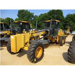 2008 JOHN DEERE 770D MOTOR GRADER, VIN/SN:621017 - 14' MOLDBOARD W/TIP CONTROL, PUSH BLOCK, REAR RIP