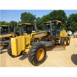 2008 JOHN DEERE 770D MOTOR GRADER, VIN/SN:621049 - 14' MOLDBOARD W/TIP CONTROL, PUSH BLOCK, REAR RIP