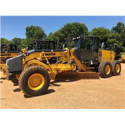 2011 KOMATSU GD655 MOTOR GRADER, VIN/SN:55080 - 14' MOLD BOARD, TIP CONTROL, SCARIFIER, ECAB W/AC, 1