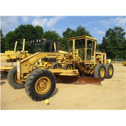 CAT 140G MOTOR GRADER, VIN/SN:72V06611 - 14' MOLDBOARD W/TIP CONTROL, ECAB W/AC, 14.00-24 TIRES