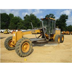 JOHN DEERE 670B MOTOR GRADER, VIN/SN:527135 - 14' MOLDBOARD W/TIP CONTROL, ECAB W/AC, 14:00-24 TIRES