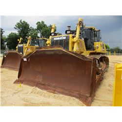 2013 KOMATSU D155AX-5 CRAWLER TRACTOR, VIN/SN:90114 - U BLADE W/ HYD TILT, CARCO H140 WINCH W/FAIRLE