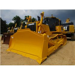 2013 KOMATSU D155AX-5 CRAWER TRACTOR, VIN/SN:90115 - U BLADE W/HYD TILT, CARCO H140 WINCH W/FAIRLEAD