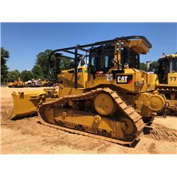 2015 CAT D6T XW CRAWLER TRACTOR, VIN/SN:WRN00505 - 6 WAY BLADE, DIFF STEER, CAT WINCH, ECAB W/AC, SW