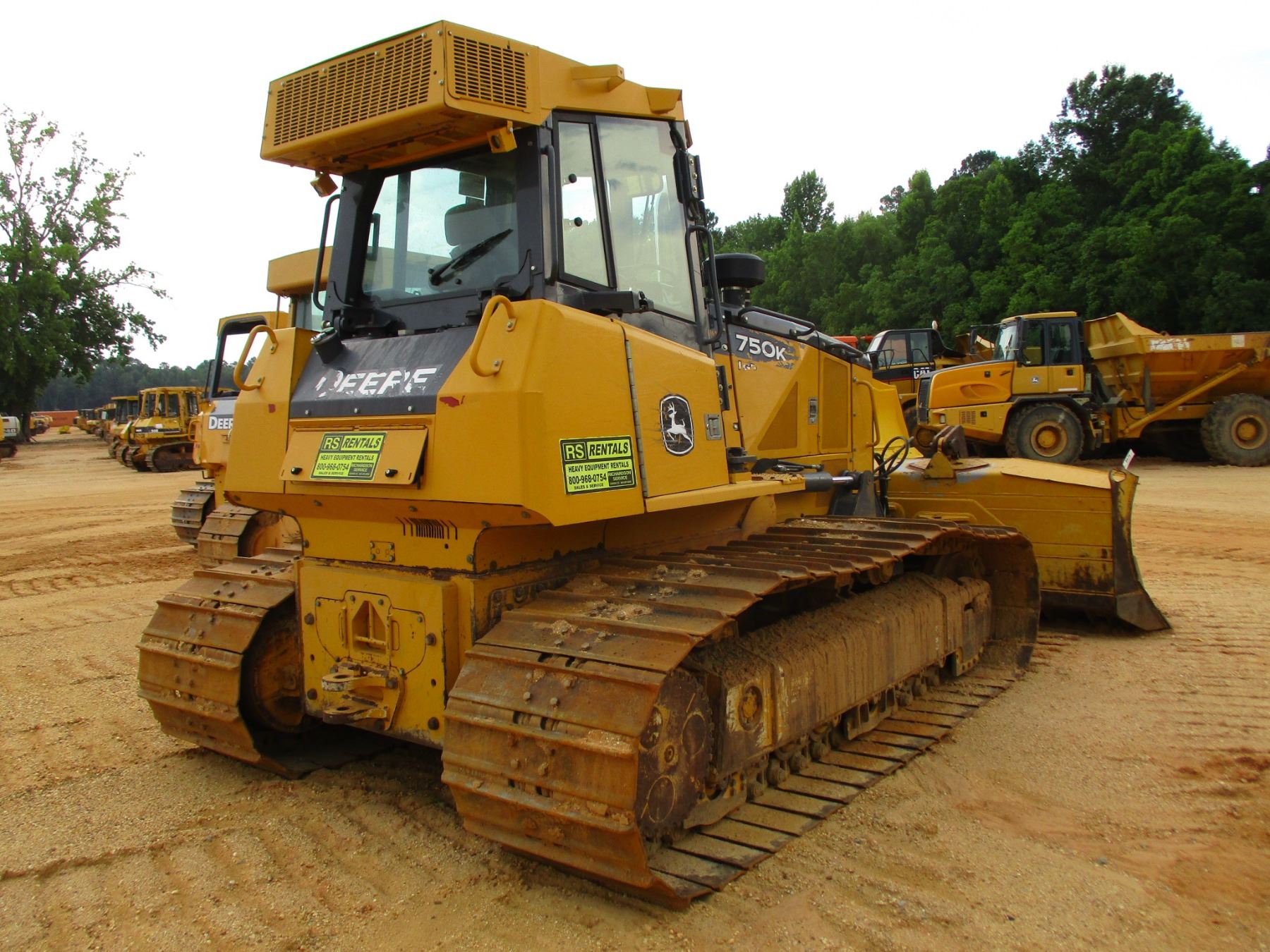 2012 JOHN DEERE 750K LGP CRAWLER TRACTOR VIN SN 219317 6 WAY BLADE 2012 JOHN DEERE 750K LGP CRAWLER TRACTOR VIN SN 219317 6 WAY BLADE