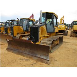 2005 JOHN DEERE 650J LGP CRAWLER TRACTOR, VIN/SN:101096 - 6 WAY BLADE, ECAB W/AC, METER READING 4,10