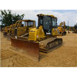 2015 KOMATSU D39PX-23 CRAWLER TRACTOR, VIN/SN:90105 - 6 WAY BLADE, REAR RIPPER, ECAB W/AC, METER REA