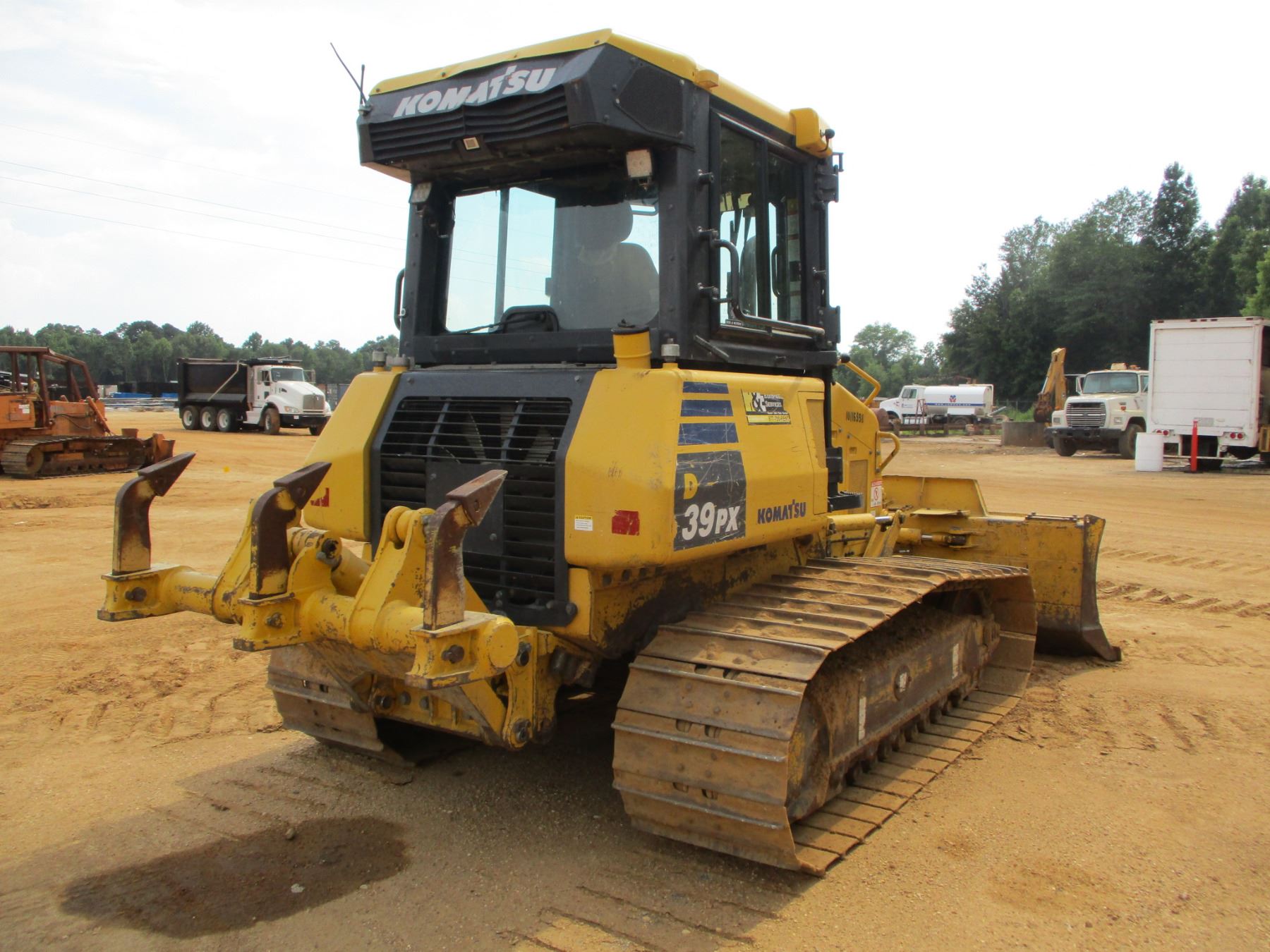 2015 KOMATSU D39PX-23 CRAWLER TRACTOR, VIN/SN:90105 - 6 WAY BLADE, REAR ...