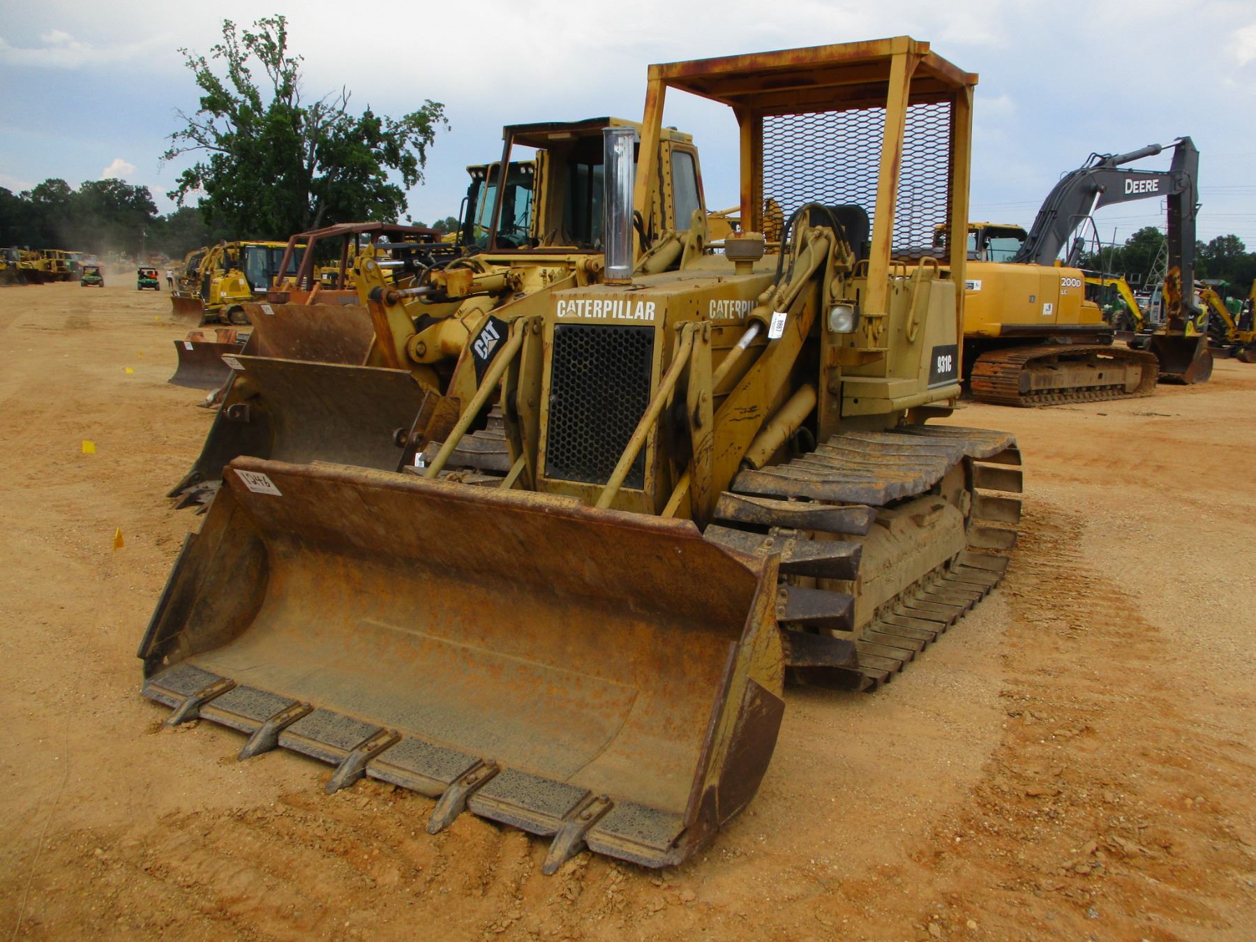 CAT 931C CRAWLER LOADER, VIN/SN2AK00078 GP BUCKET, CANOPY, METER