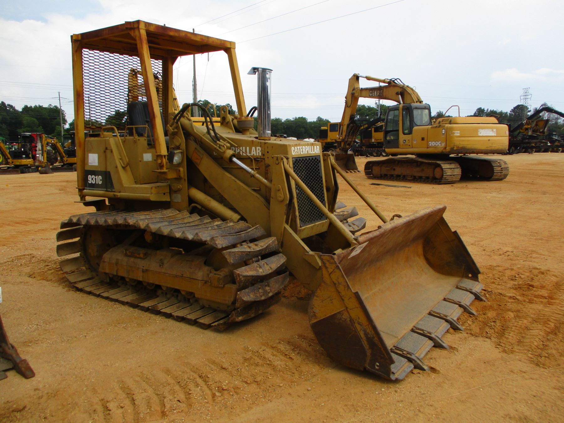 CAT 931C CRAWLER LOADER, VIN/SN2AK00078 GP BUCKET, CANOPY, METER