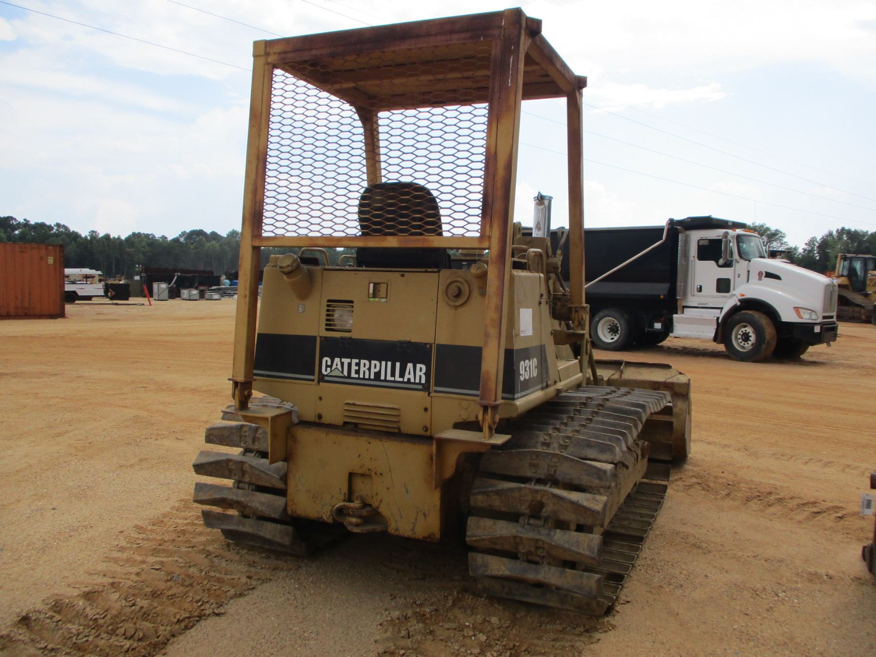 CAT 931C CRAWLER LOADER, VIN/SN2AK00078 GP BUCKET, CANOPY, METER