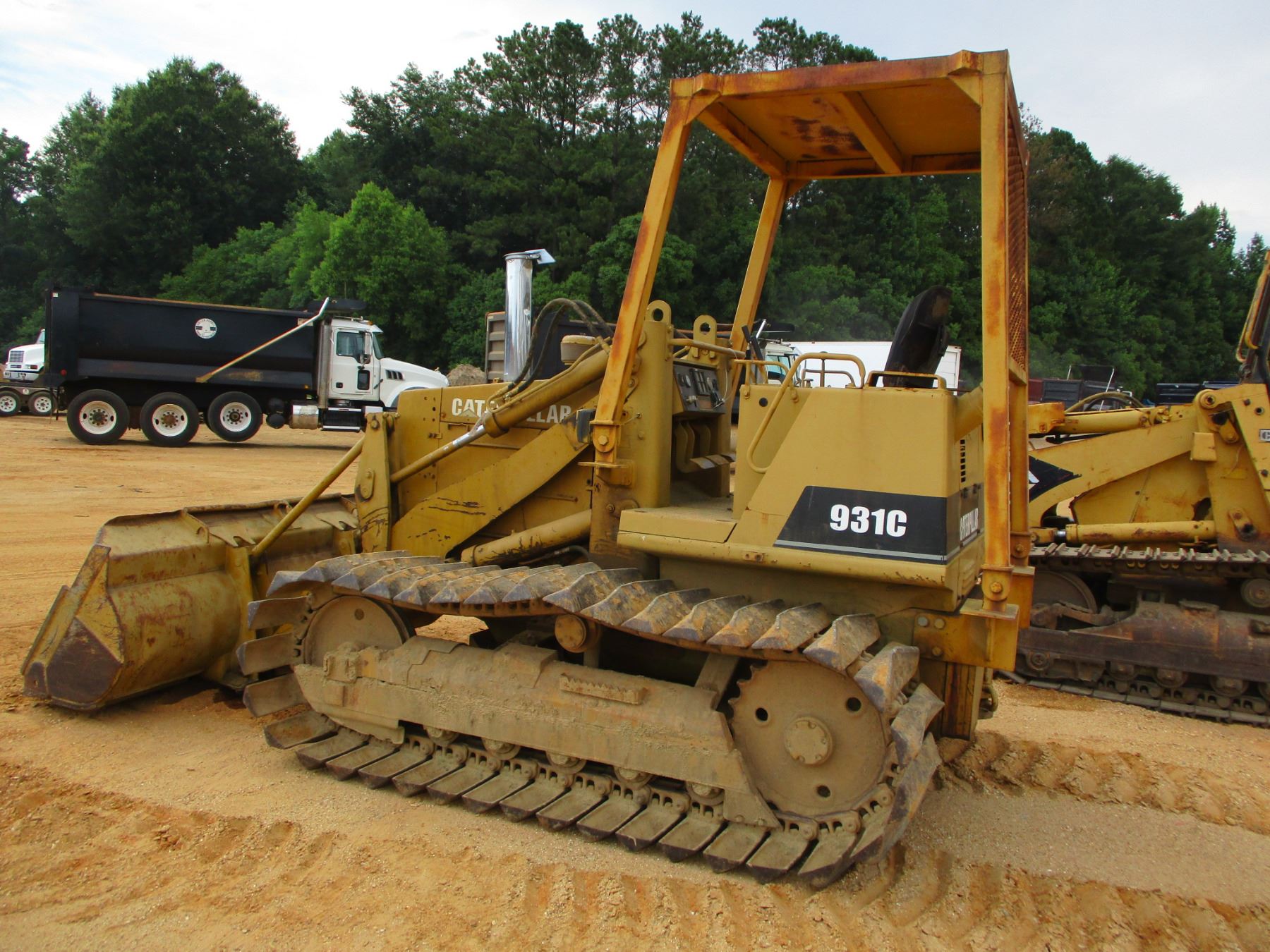 CAT 931C CRAWLER LOADER, VIN/SN2AK00078 GP BUCKET, CANOPY, METER