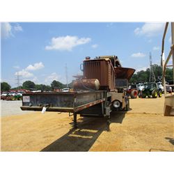 PRECISION HUSKY PROGRIND 4000 TUB GRINDER, VIN/SN:1X2X2279474 - CAT 3406 DIESEL, MTD ON T/A TRAILER,