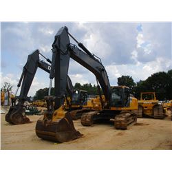 2013 JOHN DEERE 350G LC HYDRAULIC EXCAVATOR, VIN/SN:809084 10'-6" STICK, 60" BUCKET, ECAB W/AC, METE