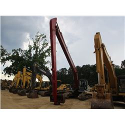LINK BELT 240X2 LONG REACH EXCAVATOR, VIN/SN:EICJ93991 - 60' REACH, 48" BUCKET, ECAB W/AC, METER REA