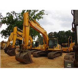 2011 KOMATSU PC220LC-8 HYDRAULIC EXCAVATOR, VIN/SN:A88973 - 10'-6" STICK, 48" BUCKET, ECAB W/AC, MET