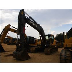 VOLVO EC210BLC HYDRAULIC EXCAVATOR, VIN/SN:12995 - 10' STICK, 48" BUCKET, THUMB, AUX HYD, ECAB W/AC,