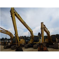 KOMATSU PC200LC-6 LONG REACH HYDRAULIC EXCAVATOR, VIN/SN:103910 - 50' REACH, 42" BUCKET, ECAB W/AC