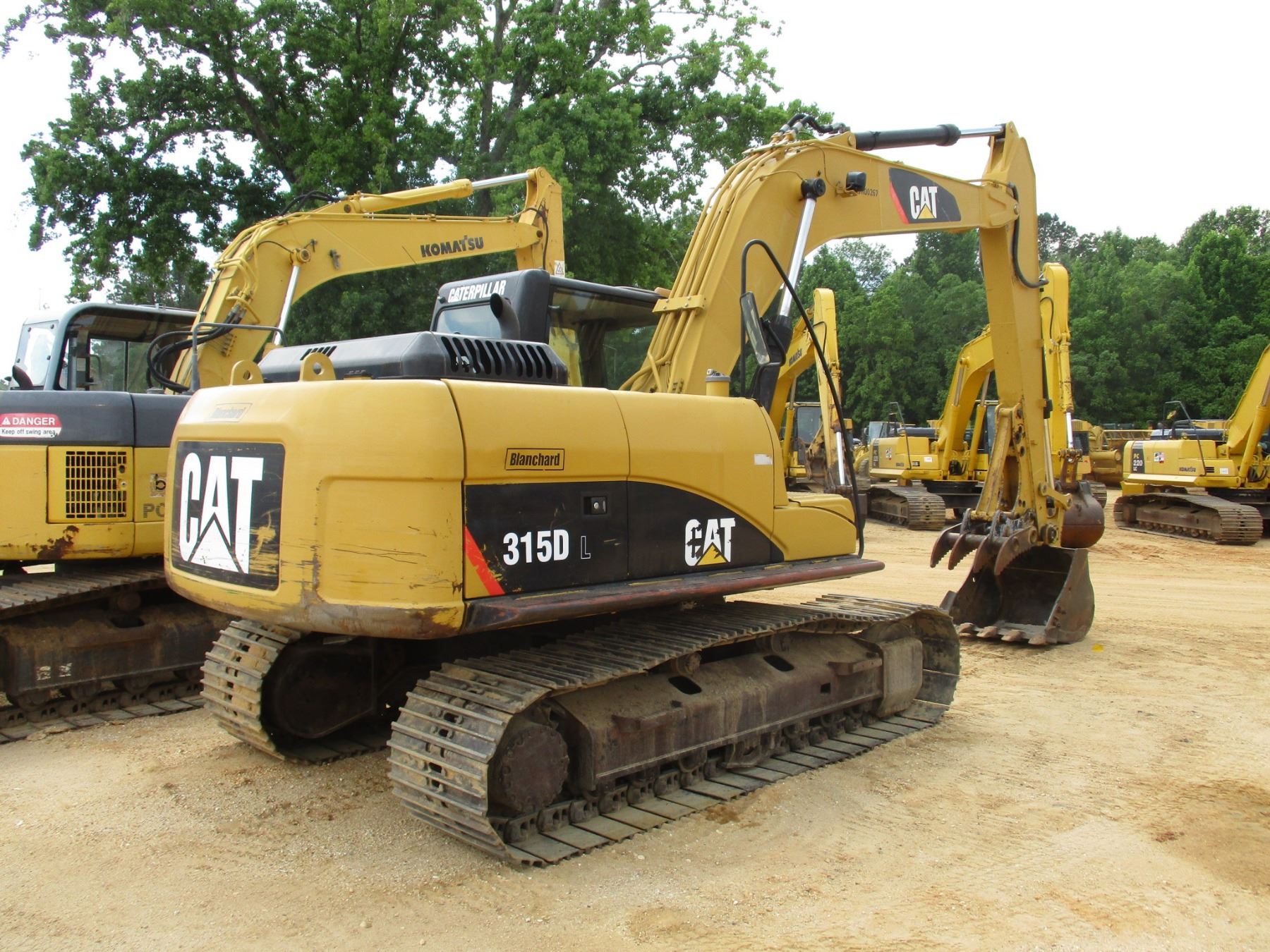 2009 CAT 315DL HYDRAULIC EXCAVATOR, VIN/SN:CJN00267 - 9' 6