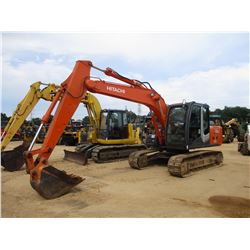 2011 HITACHI ZX120-3 HYDRAULIC EXCAVATOR, VIN/SN:86633 - 9' STICK, 36" BUCKET, REAR CAMERA, ECAB W/A