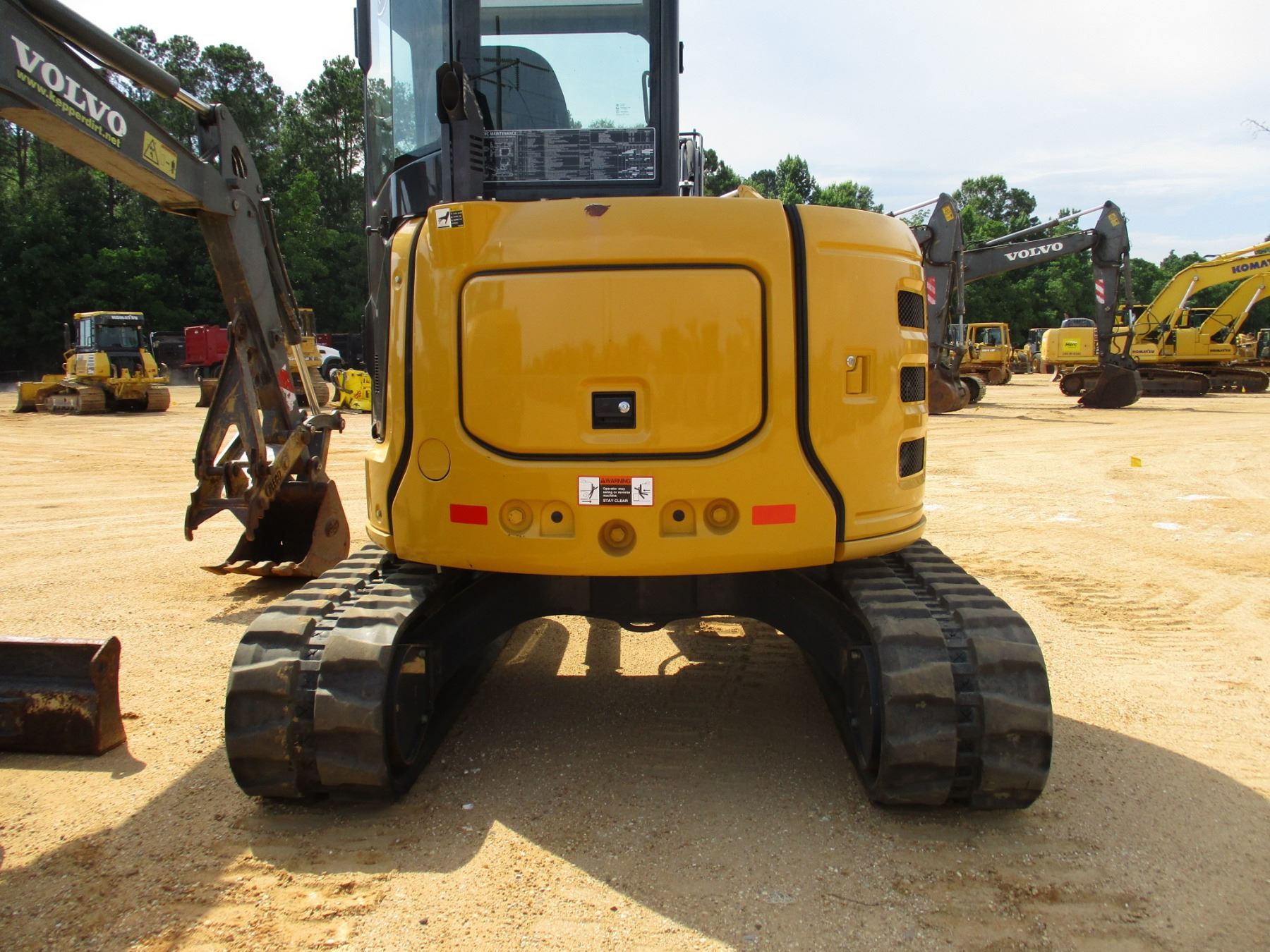 2016 JOHN DEERE 50G MINI EXCAVATOR, VIN/SN283853 4' 6" STICK, 12