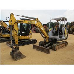 GEHL 353 MINI EXCAVATOR, VIN/SN:AG00778 - 4' 6" STICK, 24" BUCKET, AUX HYD, BLADE, RUBBER TRACKS, CA